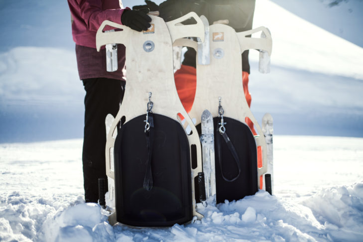 The Pistenbock has a sleek design.