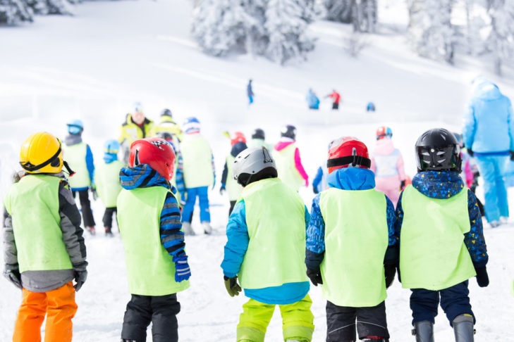 In the Kubínska hoľa ski resort, the little ones can be taught in professional ski schools