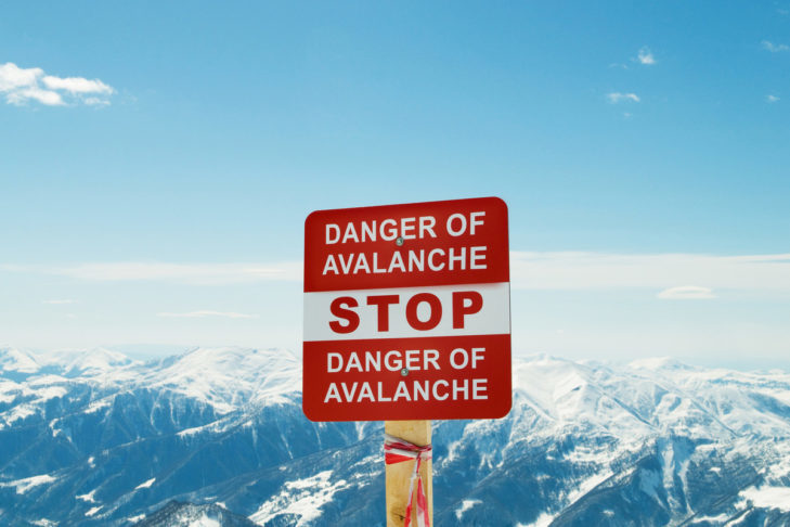 Snow conditions are a decisive factor for avalanches.