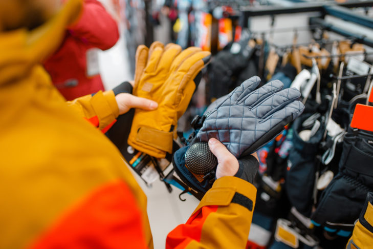 The right clothing is essential.