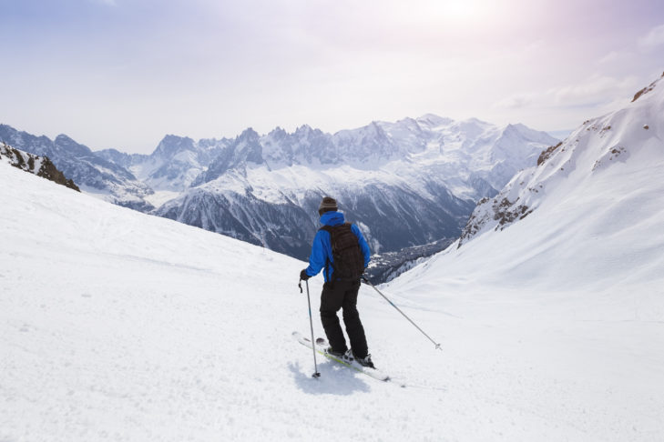 The longest valley runs in the Alps.