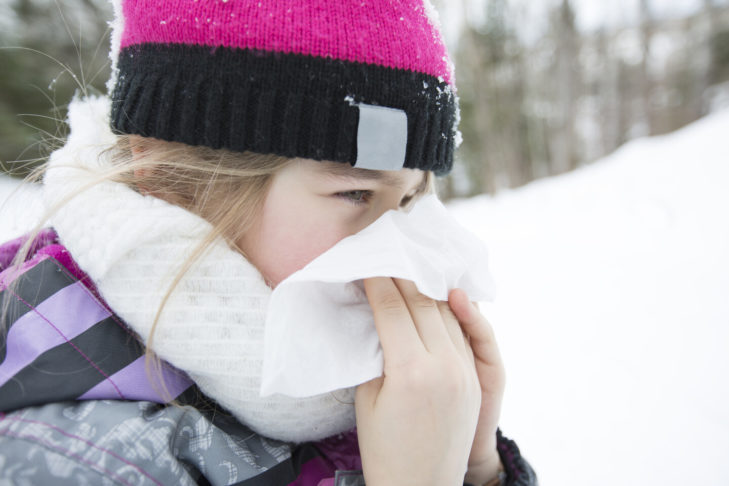 Every nose is different and reacts differently to the air pressure in the mountains.