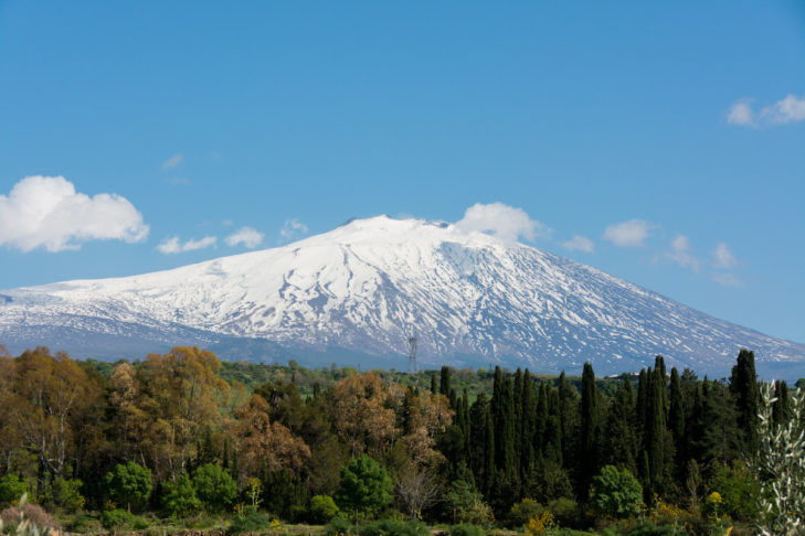 Something different: skiing in Sicily.