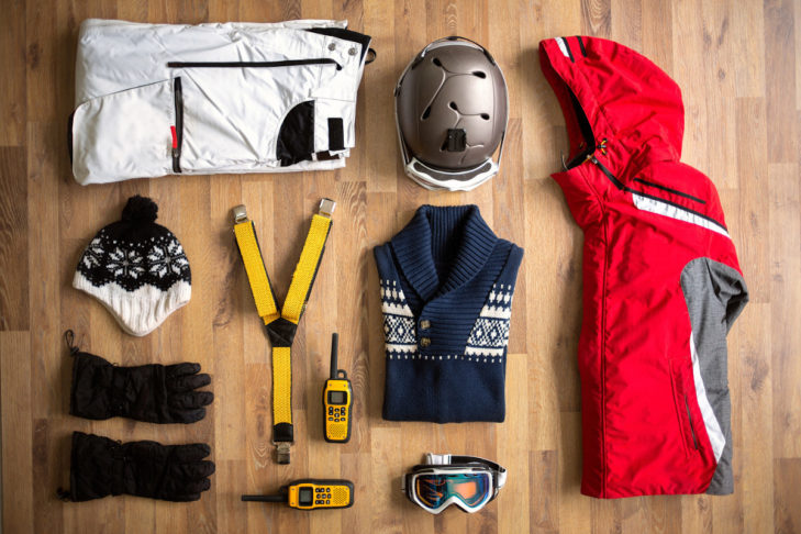 Ski clothing should be used often and for a long time.