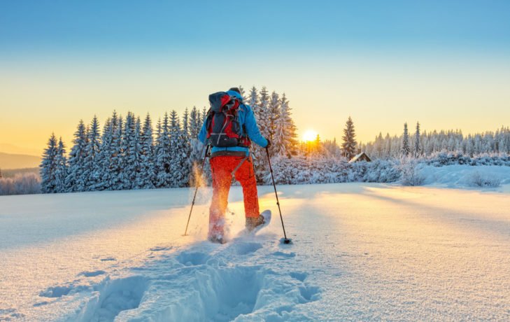 Off to an environmentally friendly ski holiday!