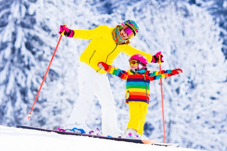 The children's lift is the ideal place for the youngest winter sports enthusiasts to learn their first turns