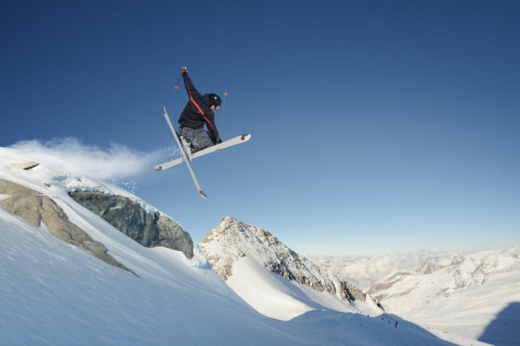 Modern back protectors hardly restrict freedom of movement and are therefore also ideal for freestylers.