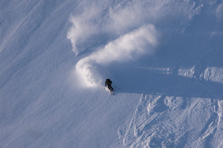 Heliskiing is just one of the many winter activities available in the Big White ski resort