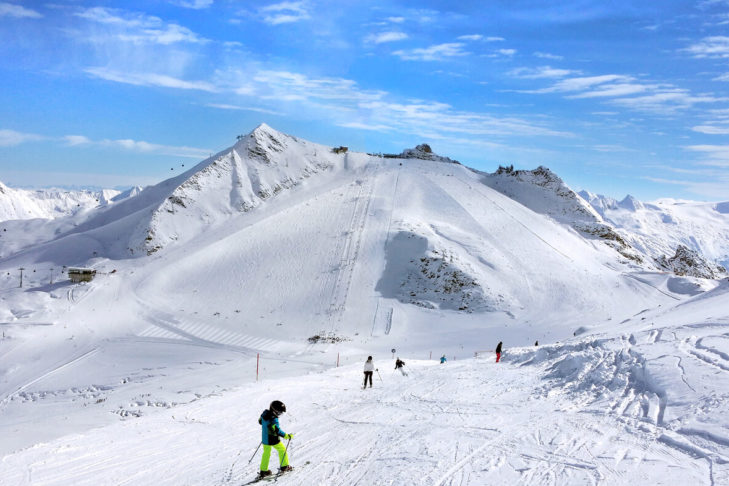 The Hintertux Glacier offers skiing pleasure 365 days a year.