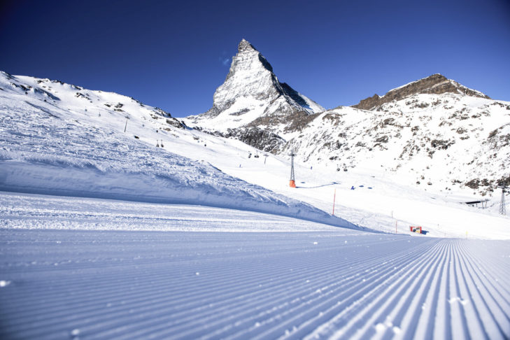 Fancy the highest piste in the Alps? Then off you go to Zermatt!