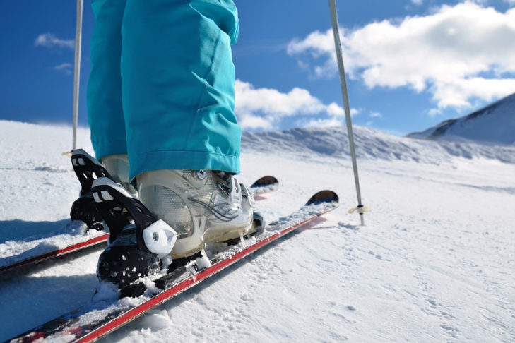 To ensure safety, ski bindings must also be adjusted to the new owner's specifications, and this is best done by a specialist.