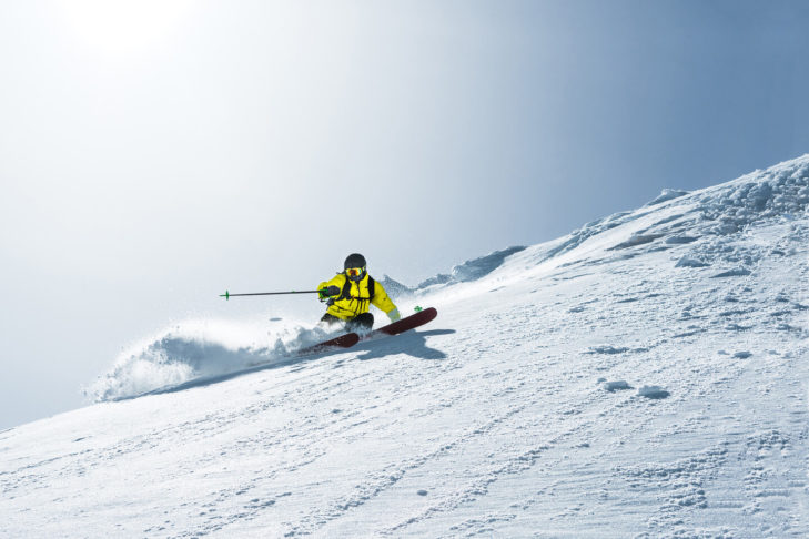 In addition to blue pistes, Zieleniec ski resort also has some downhill runs that challenge even professionals in their skills.