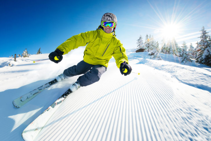 Good piste conditions – a dream for every skier.