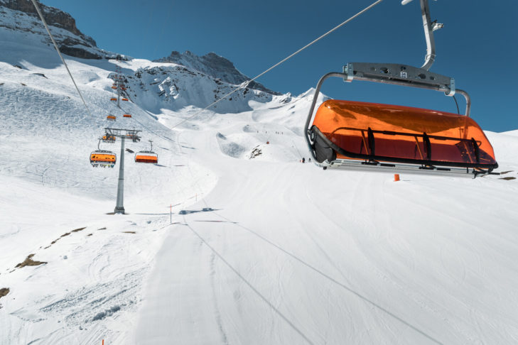 Detachable chairlifts have revolutionised the way people get on and off lifts.