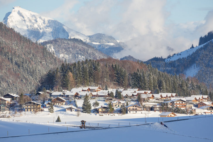 The tranquil municipality of Faistenau is an ideal starting point, for example, for hikes on Lake Fuschl.