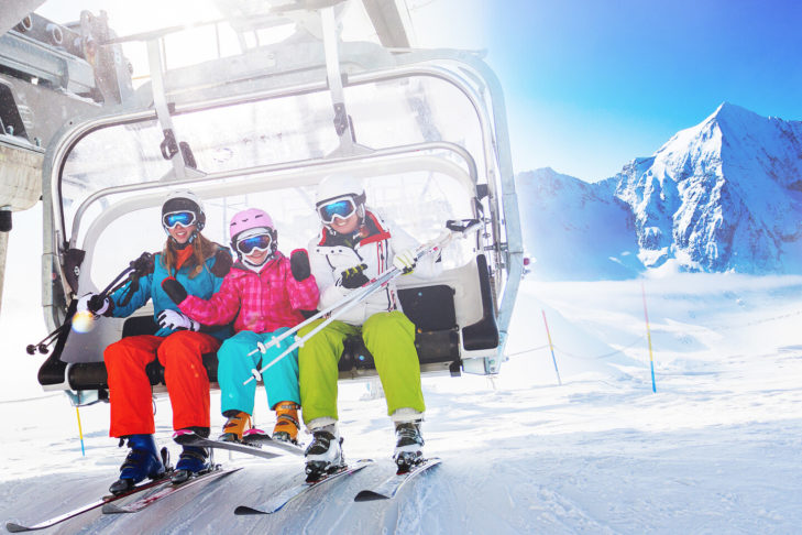The time in the lift can be used to (re-)explain the FIS rules to children.