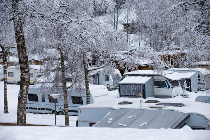 Winter camping is the highlight of the year for many holidaymakers.