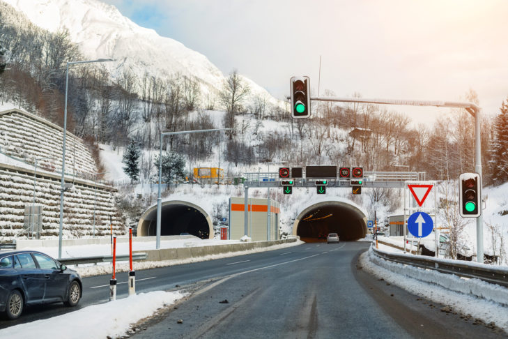 In Austria alone, there are a total of 166 road tunnels and 29 railway tunnels longer than 1.5 km