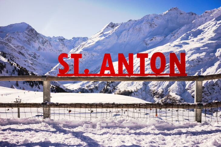 The Valluga in the St. Anton ski resort is one of the most difficult ski routes in the entire Alpine region.