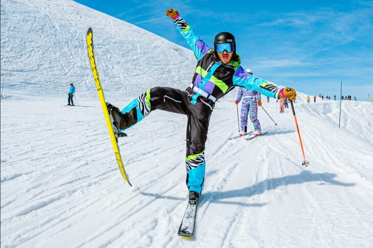 Skiers are definetly turning heads on the mountain when wearing their flashy OOSC gear.