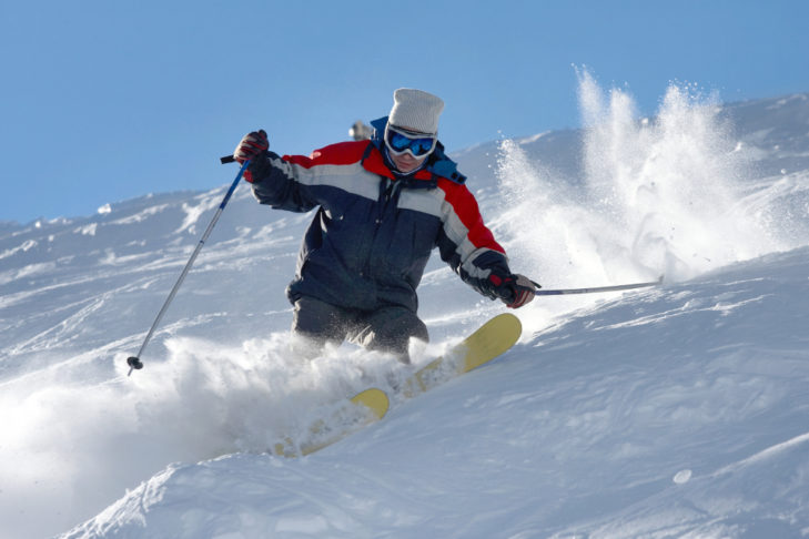 Veren en je knieën tijdens het skiën op de buckelpiste buigen is nog niet zo eenvoudig.