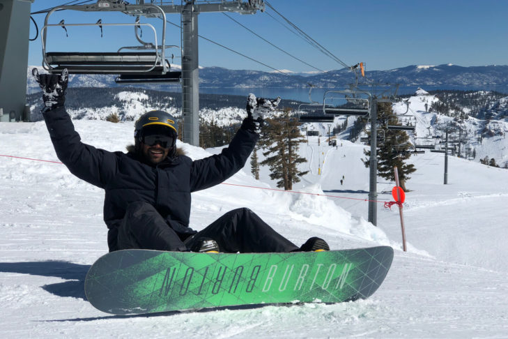Burton snowboards en andere uitrusting zijn tegenwoordig razend populair op de pistes wereldwijd