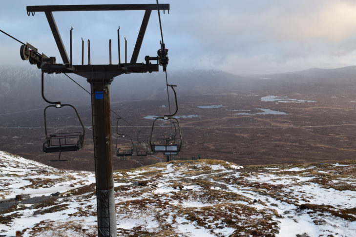 Glencoe Ski Resort biedt een adembenemend uitzicht over de Schotse Hooglanden.