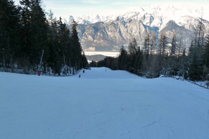 De Götzner-afdaling is één van de mooiste pistes van Oostenrijk.