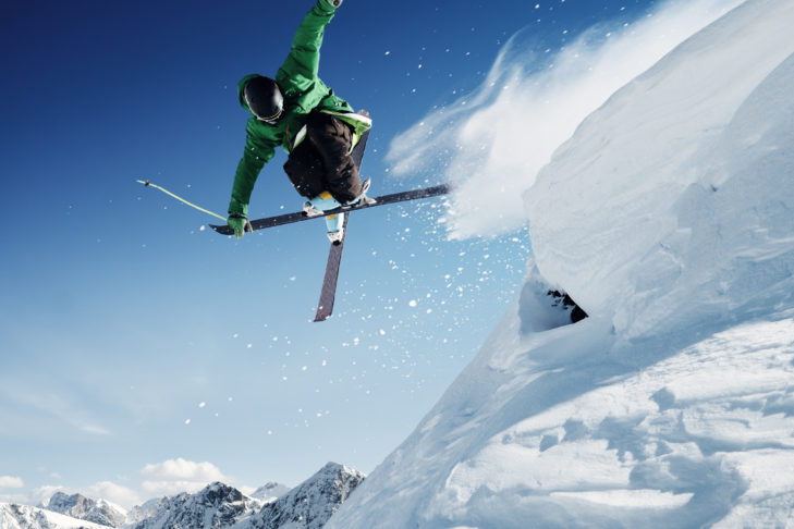 Naar films kijken en genieten van skiplezier in je eigen woonkamer.