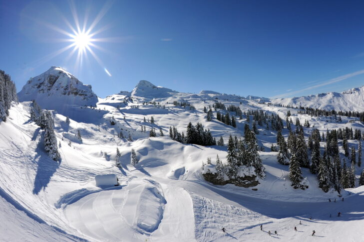 Een perfecte mix van zon en sneeuwval maakt een vakantie in het skigebied tot een heel bijzondere ervaring