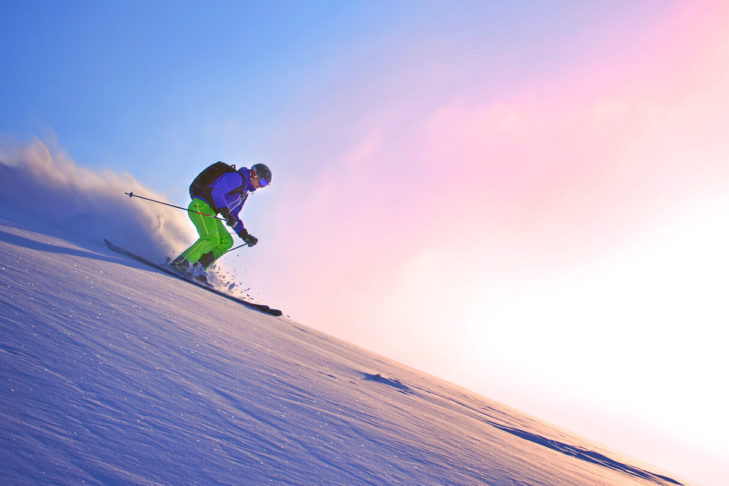 Het skigebied van Kranjska Gora is vooral geschikt voor gevorderde en professionele skiërs