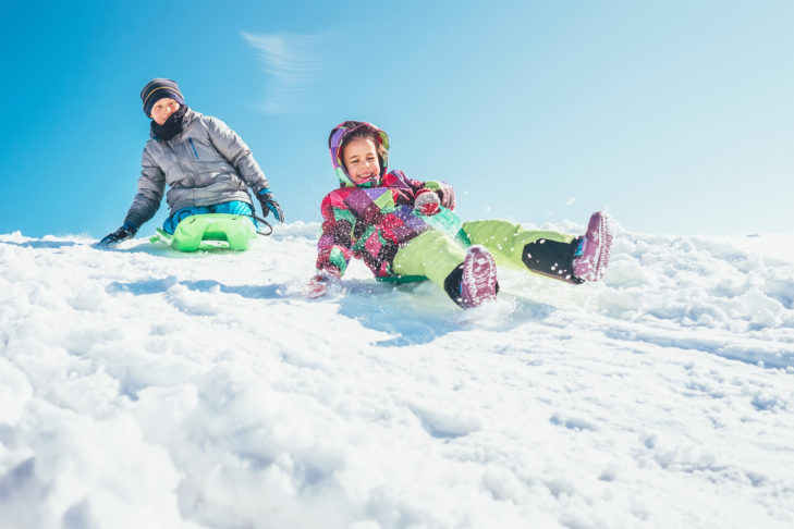 De 10 km lange Rosskopf rodelbaan ligt in het gelijknamige skigebied.