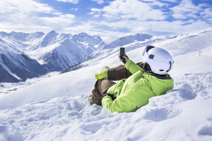 Er zijn nu ook veel praktische ski apps voor op de piste.