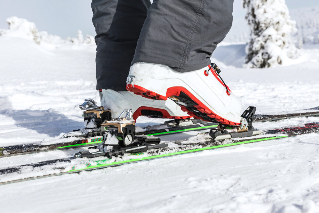 Skischoenen Raptor 60 voor kinderen wit/blauw