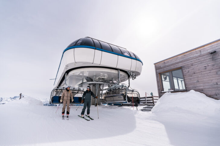 De moderne liften en kabelbanen maken skiën in Sterzing voor alle wintersporters comfortabel.