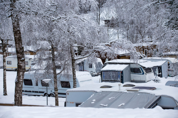 Wintercamping ist für viele Urlauber das Highlight des Jahres.