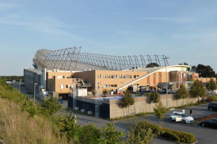 Außenansicht der Snow Dome Anlange.
