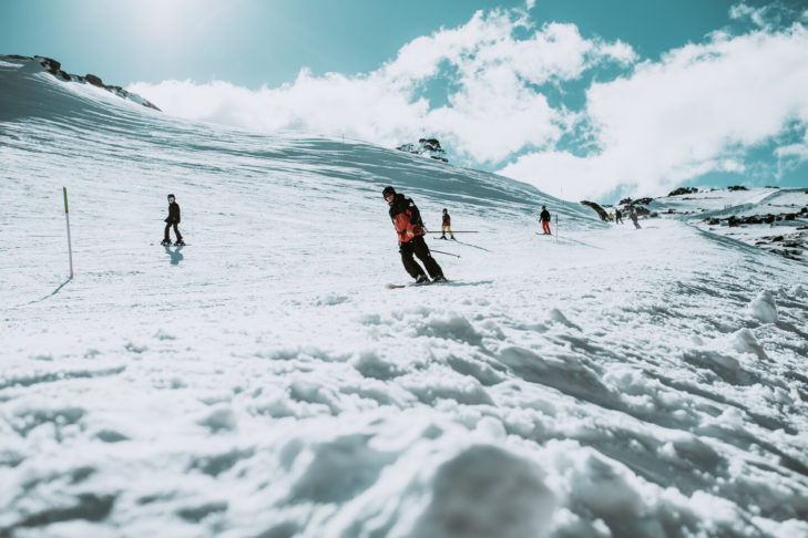 Auf den Bergen der Snowy Mountains fällt, wie der Name schon verrät, traditionell der meiste Schnee in Australien.
