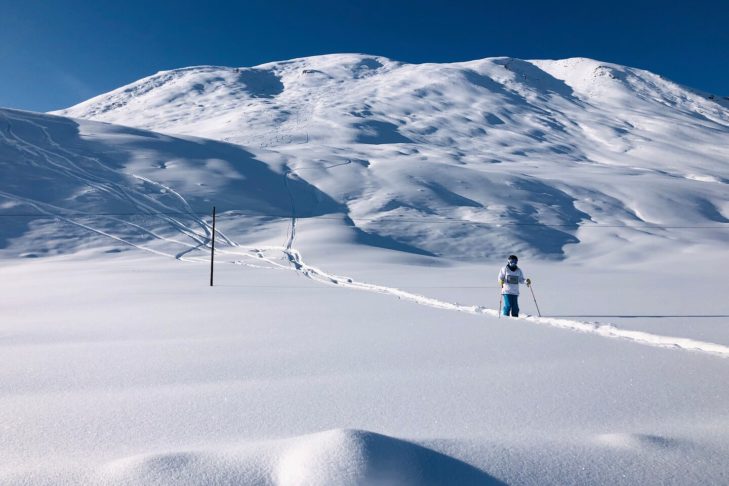 Neuseeland ist bei Wintersportlern auch für seine traumhaften Tiefschneeabfahrten bekannt.