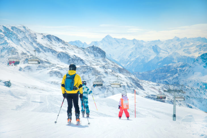 Skifahren vor der traumhaften Bergkulisse Italiens ist ein Erlebnis für die ganze Familie.
