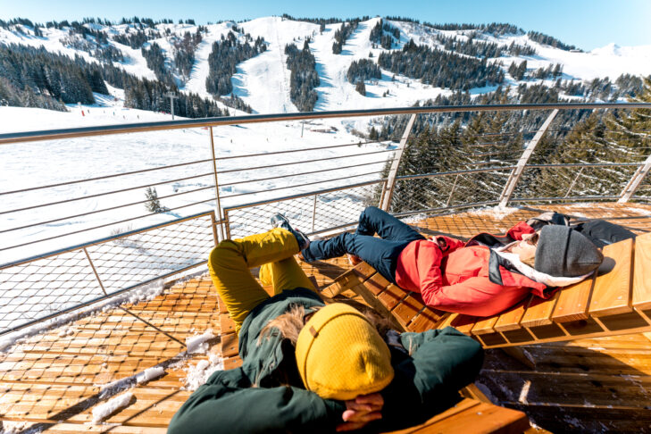 Ein einzigartiges Mikroklima sorgt in Les Portes du Soleil jedes Jahr für viel Naturschnee und damit auch für Schneesicherheit.