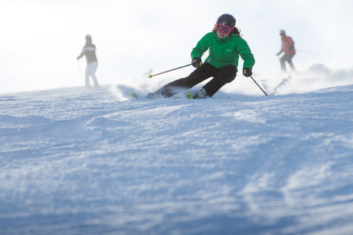 Besonders fortgeschrittene Ski- und Snowboardfahrer kommen im Skigebiet Brauneck-Wegscheid auf ihre Kosten.