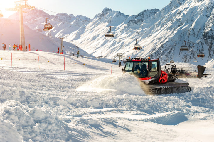 Die Silvretta Arena in Ischgl ist mittlerweile offiziell das größte klimaneutrale Skigebiet der Alpen.