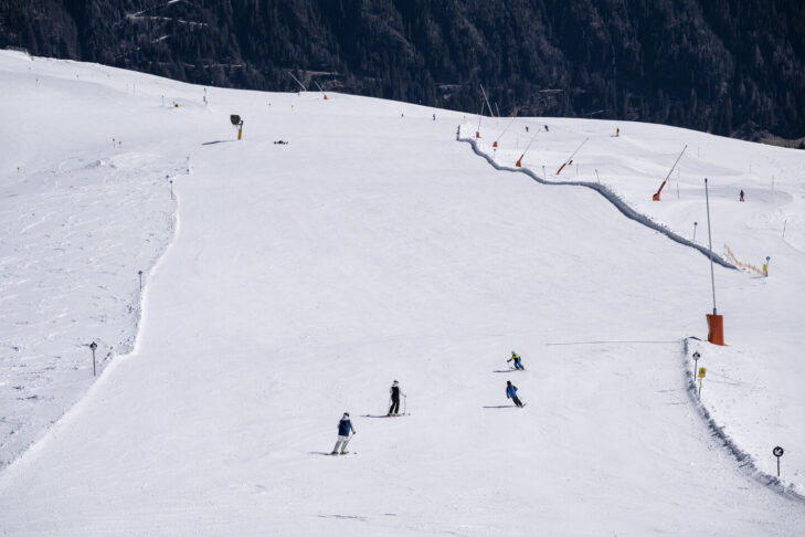 Die 43 Pistenkilometer im Skigebiet Silvapark über Galtür am Ende des Paznauntals gelten im Gegensatz zum benachbarten Ischgl als deutlich ruhiger.