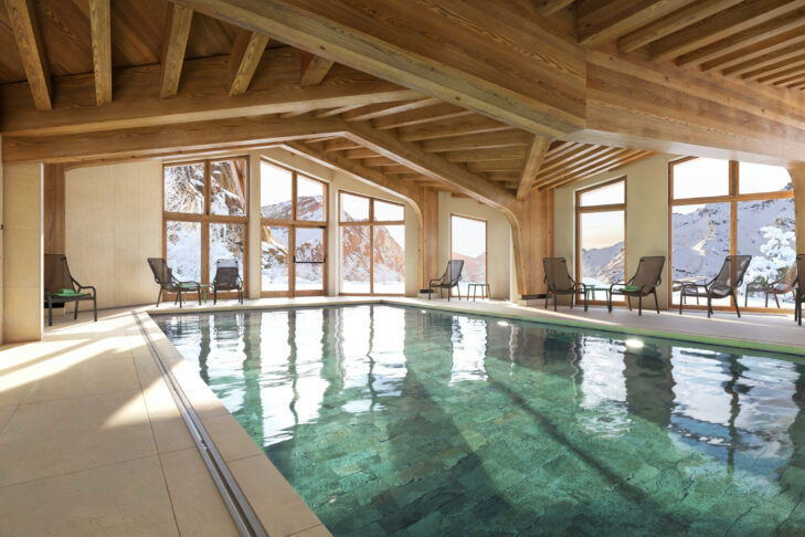 Der hauseigene Indoorpool ist ideal für eine Erfrischung nach dem Skitag in der Résidence Capella in Avoriaz.