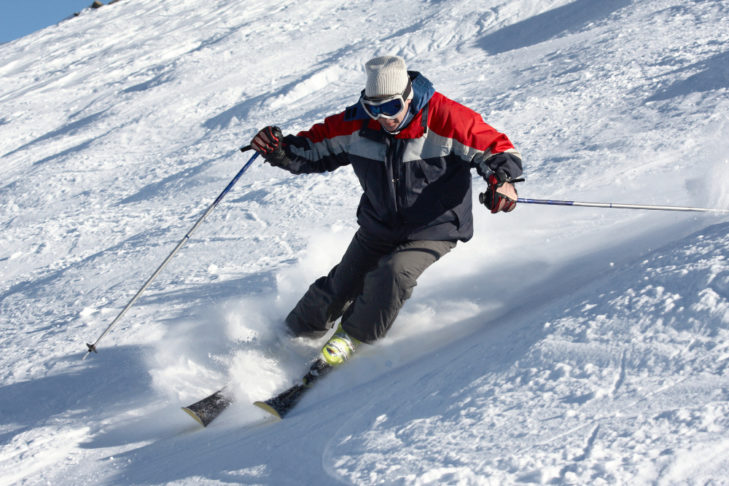Zwrotność i zmysł równowagi podczas jazdy na nartach
