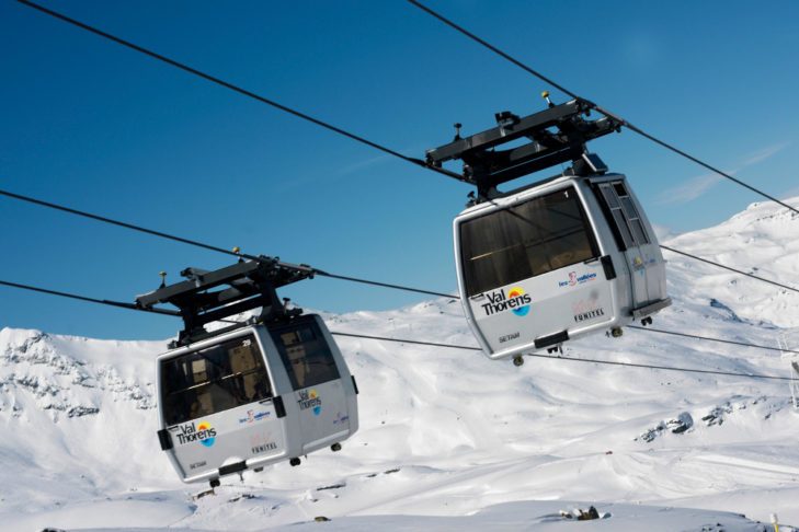 Funitel w Val Thorens.