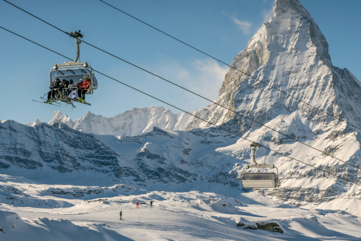 Najczęściej spotykany wyciąg: wyciąg krzesełkowy.