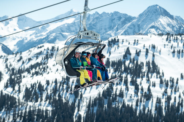 W Zillertal, po wjechaniu wyciągiem na górę, znajdują się stoki dla wszystkich poziomów umiejętności.