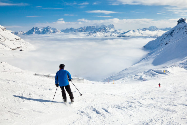 Sellaronda to prawdopodobnie najbardziej znana na świecie trasa narciarska.